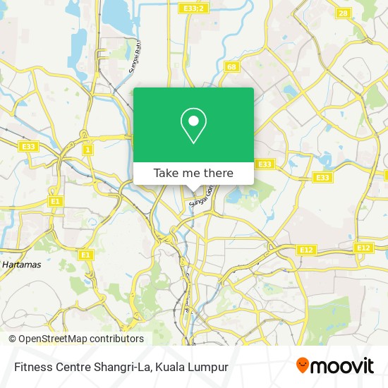 Fitness Centre Shangri-La map