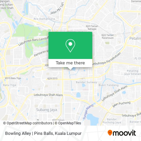 Bowling Alley | Pins Balls map