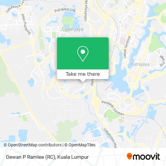 Dewan P Ramlee (RC) map