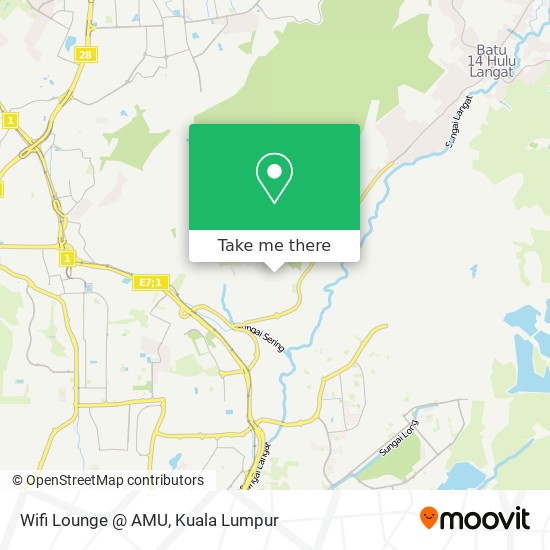 Wifi Lounge @ AMU map