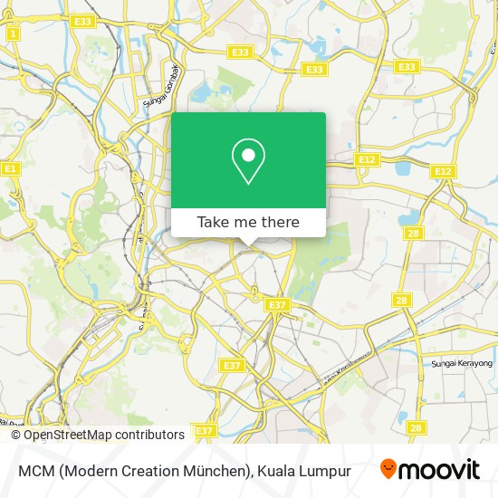 MCM (Modern Creation München) map