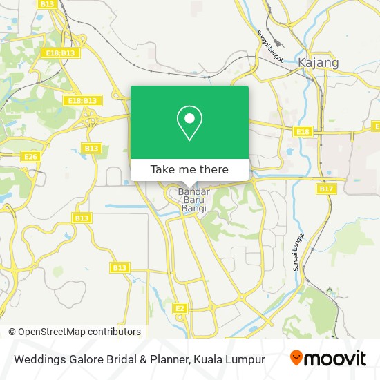 Weddings Galore Bridal & Planner map