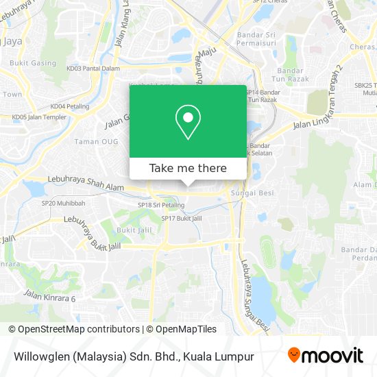 Willowglen (Malaysia) Sdn. Bhd. map