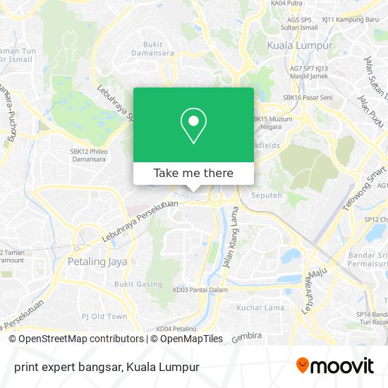 How To Get To Print Expert Bangsar In Kuala Lumpur By Bus Mrt Lrt Or Train