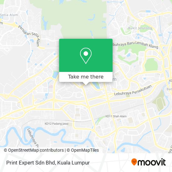 Print Expert Sdn Bhd map