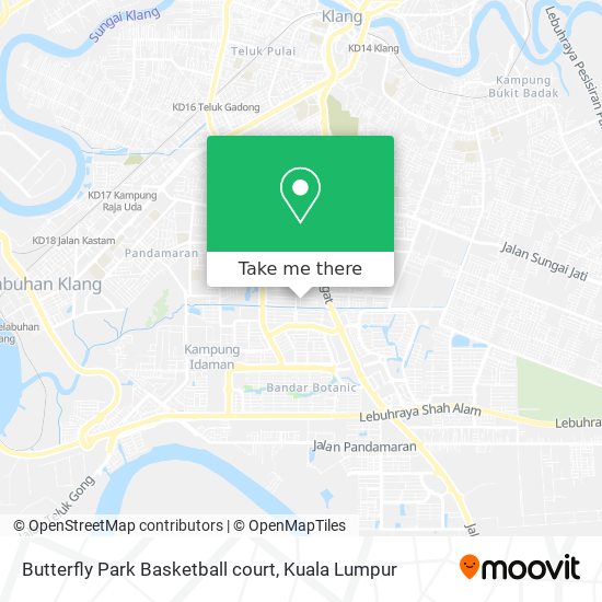 Peta Butterfly Park Basketball court