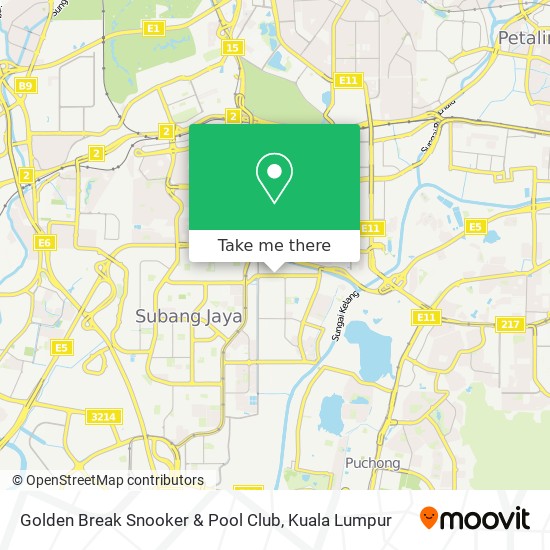 How To Get To Golden Break Snooker Pool Club In Puchong By Bus Or Mrt Lrt