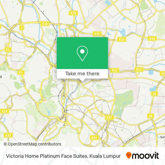 Victoria Home Platinum Face Suites map