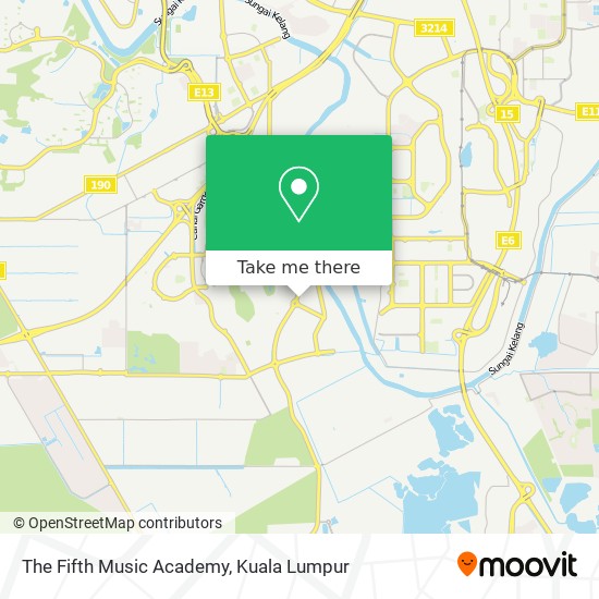 The Fifth Music Academy map