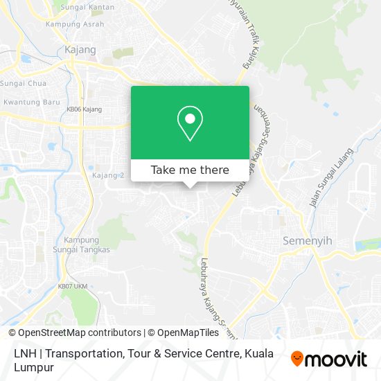 LNH | Transportation, Tour & Service Centre map