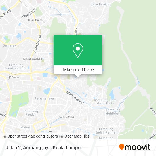 Jalan 2, Ampang jaya map