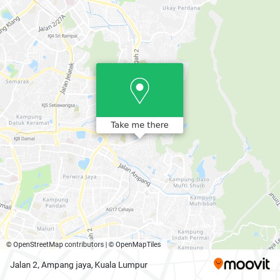 Peta Jalan 2, Ampang jaya