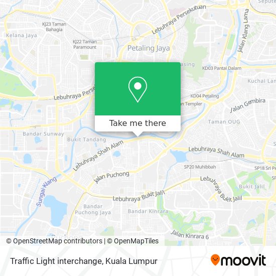 Peta Traffic Light interchange