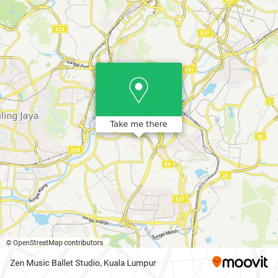 Zen Music Ballet Studio map