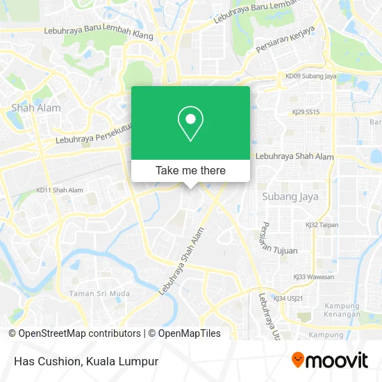 Has Cushion map