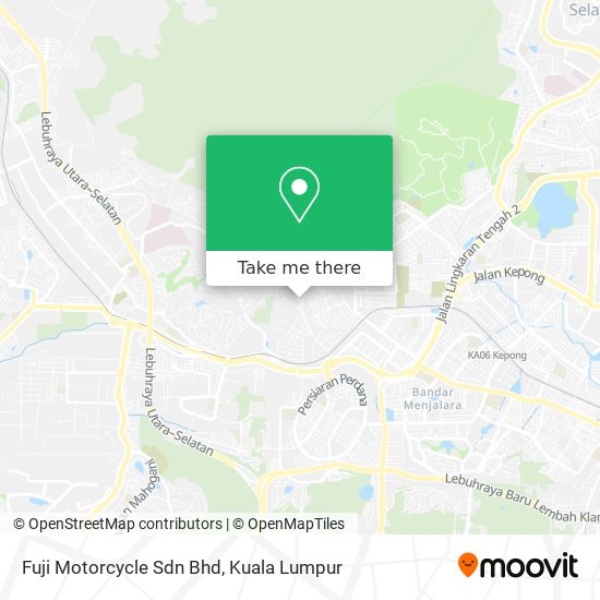 Peta Fuji Motorcycle Sdn Bhd