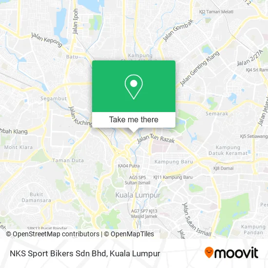 NKS Sport Bikers Sdn Bhd map