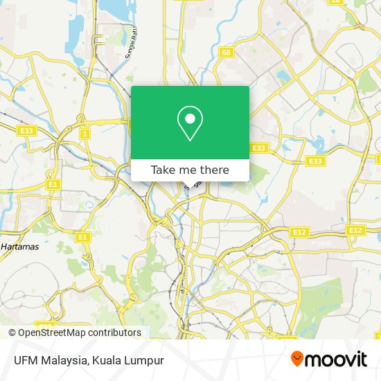 UFM Malaysia map