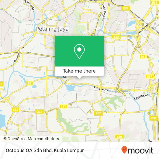 Octopus OA Sdn Bhd map