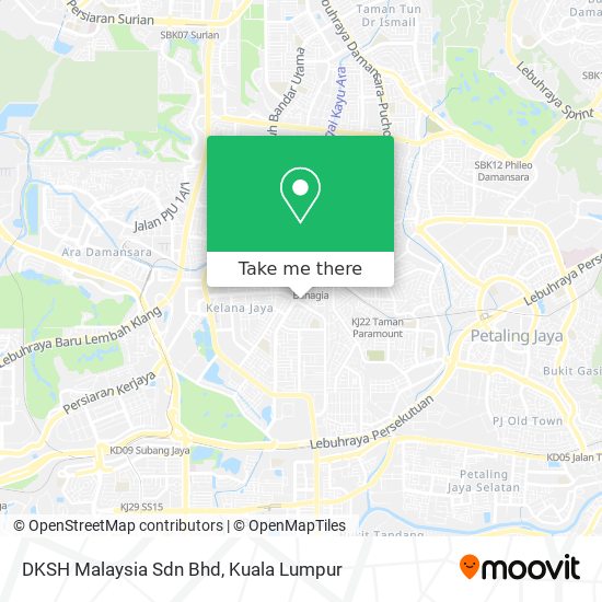 DKSH Malaysia Sdn Bhd map