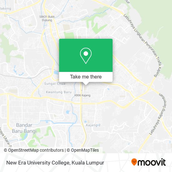 New Era University College map