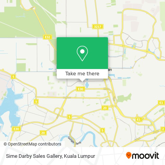 Sime Darby Sales Gallery map