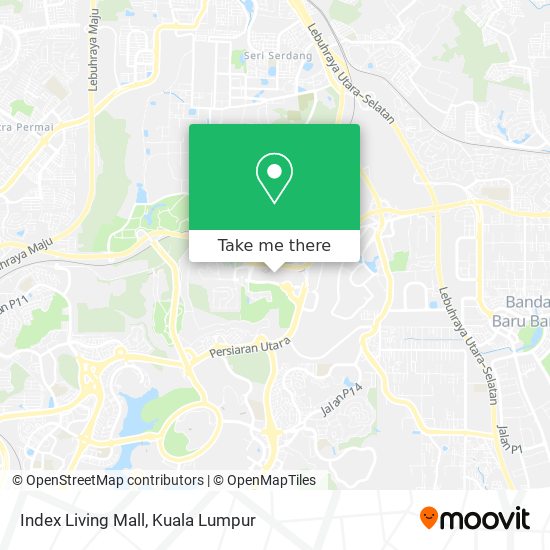 Index Living Mall map