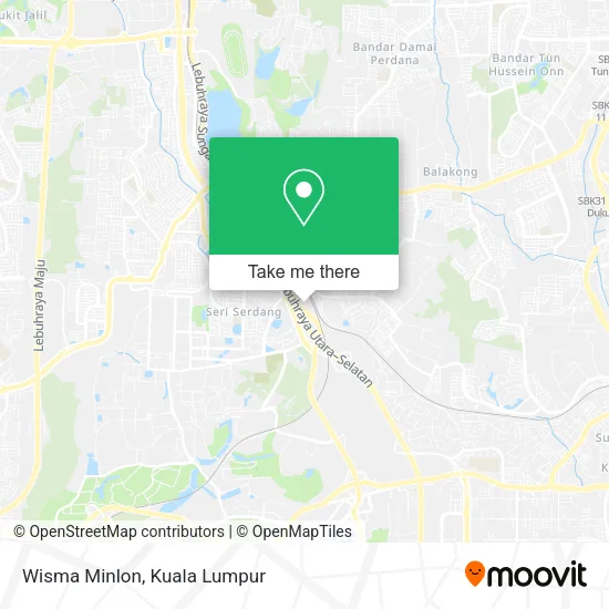 Wisma Minlon map