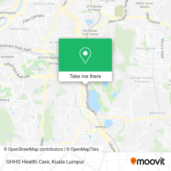 GHHS Health Care map