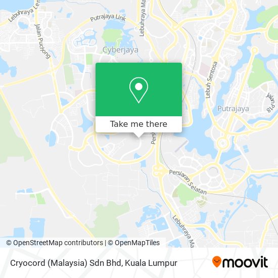 Cryocord (Malaysia) Sdn Bhd map
