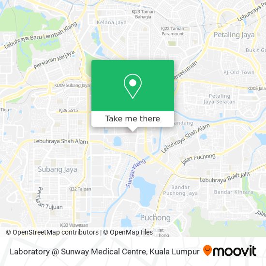 Laboratory @ Sunway Medical Centre map