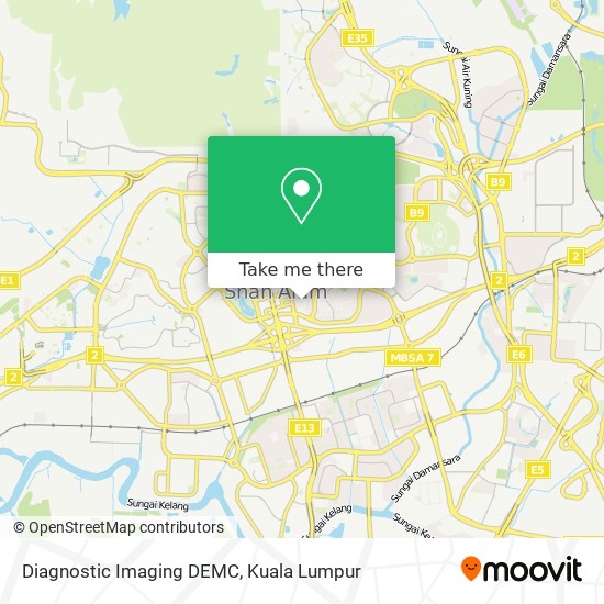 Diagnostic Imaging DEMC map