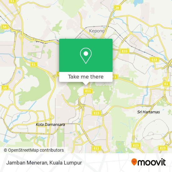 Jamban Meneran map
