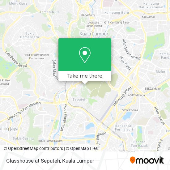 Peta Glasshouse at Seputeh