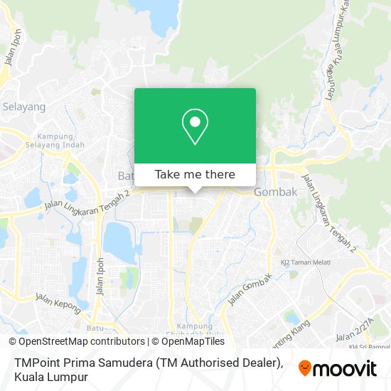 TMPoint Prima Samudera (TM Authorised Dealer) map