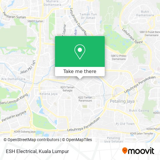 ESH Electrical map