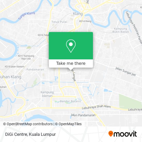 DiGi Centre map