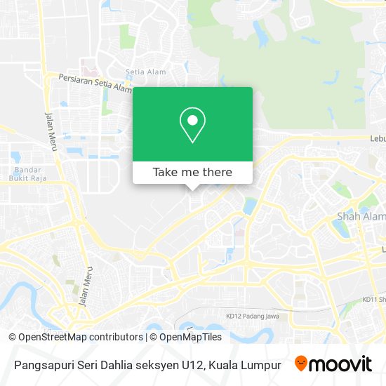 How To Get To Pangsapuri Seri Dahlia Seksyen U12 In Shah Alam By Bus
