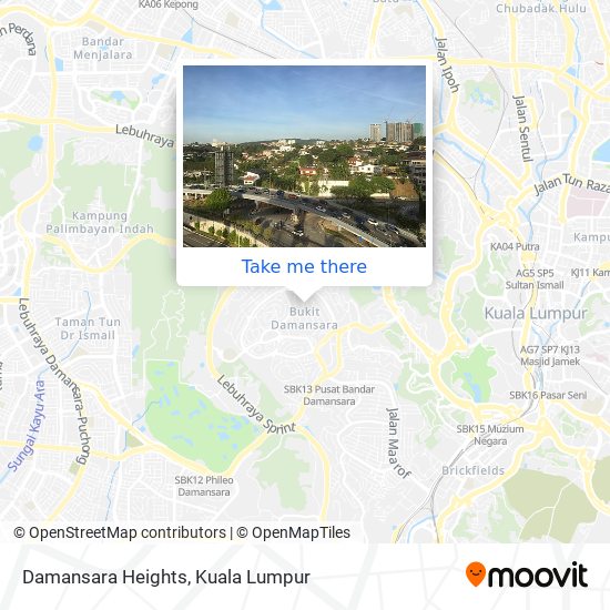 Damansara Heights map