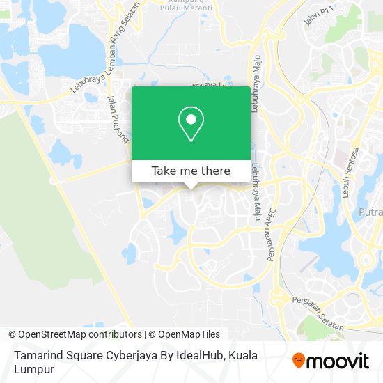 Tamarind Square Cyberjaya By IdealHub map
