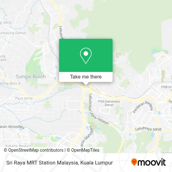 Sri Raya How to Get to Sri Raya MRT Station Malaysia in Petaling Jaya by MRT ...