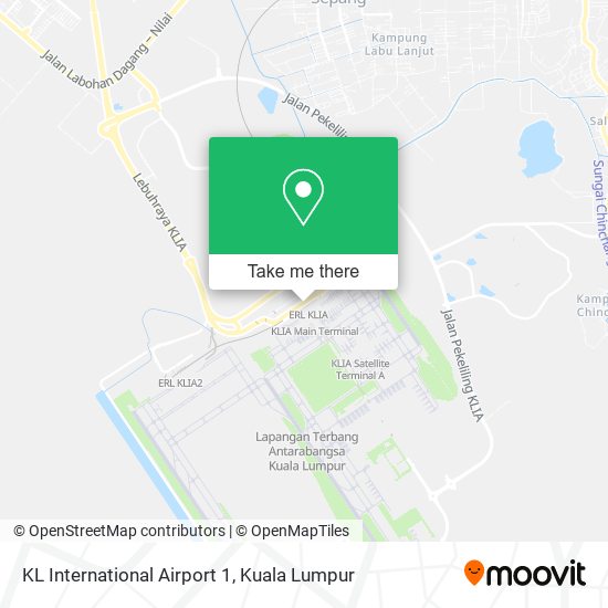Peta KL International Airport 1