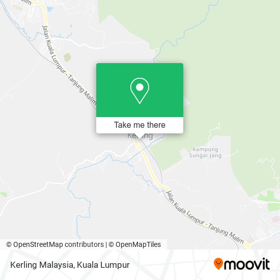 Kerling Malaysia map