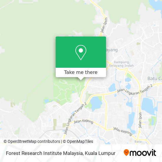 Peta Forest Research Institute Malaysia