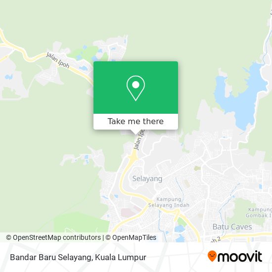 Bandar Baru Selayang map