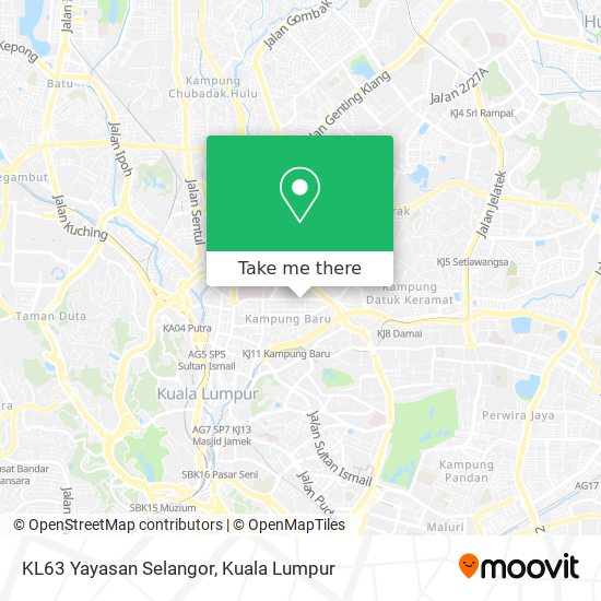 Peta KL63 Yayasan Selangor