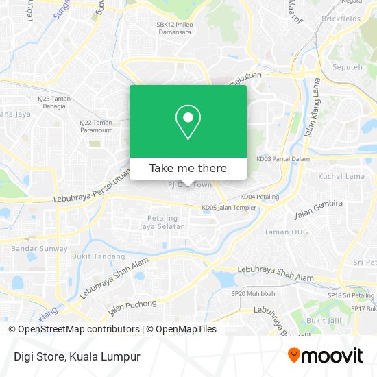 Digi Store map