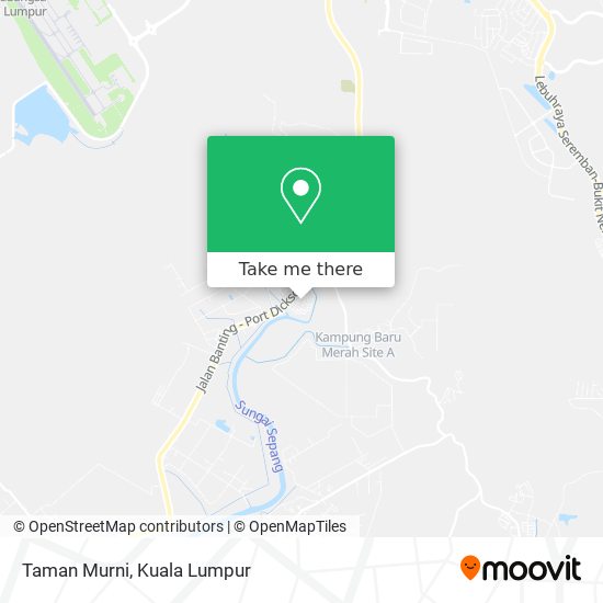 Taman Murni map