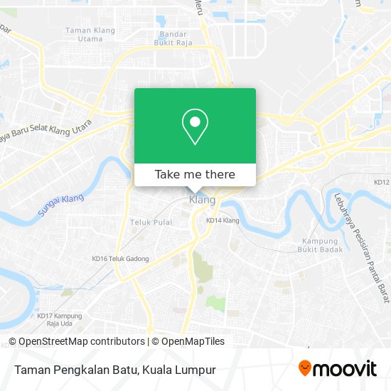 Taman Pengkalan Batu map