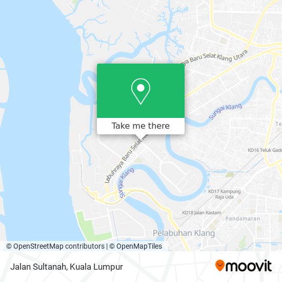 Jalan Sultanah map